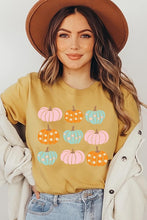 Load image into Gallery viewer, Cute Groovy Pumpkins  Graphic Tee
