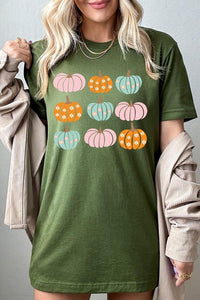 Cute Groovy Pumpkins  Graphic Tee