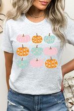 Load image into Gallery viewer, Cute Groovy Pumpkins  Graphic Tee
