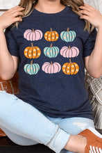 Load image into Gallery viewer, Cute Groovy Pumpkins  Graphic Tee
