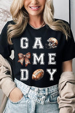 Load image into Gallery viewer, Game day Football Graphic Tee
