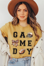 Load image into Gallery viewer, Game day Football Graphic Tee
