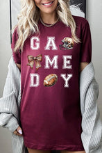 Load image into Gallery viewer, Game day Football Graphic Tee
