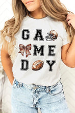 Load image into Gallery viewer, Game day Football Graphic Tee
