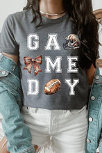 Load image into Gallery viewer, Game day Football Graphic Tee
