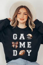 Load image into Gallery viewer, Game day Football Graphic Fleece Sweatshirts
