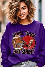 Load image into Gallery viewer, Small Town Big Spirit Graphic Fleece Sweatshirts
