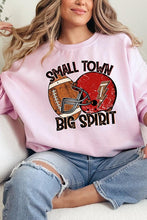 Load image into Gallery viewer, Small Town Big Spirit Graphic Fleece Sweatshirts
