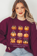 Load image into Gallery viewer, Fruits of The Spirit Pumpkin Graphic Sweatshirts
