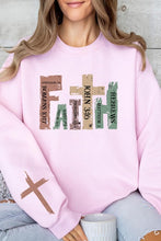 Load image into Gallery viewer, Faith Christian Graphic Fleece Sweatshirts
