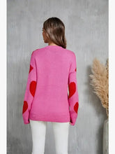 Load image into Gallery viewer, Heart Knit Sweater
