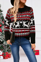 Load image into Gallery viewer, Reindeer holiday sweater
