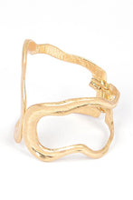 Load image into Gallery viewer, Cutout Textured Iconic Hinge Bangle
