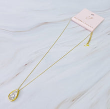 Load image into Gallery viewer, Penny Pear Shine Necklace
