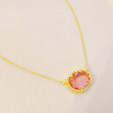 Load image into Gallery viewer, Clustered Glass Jewel Necklace
