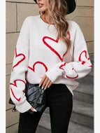 Heart sweater