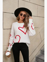 Load image into Gallery viewer, Heart sweater
