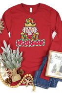 Lets Get Crackin Nutcracker Long Sleeve Top