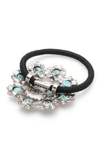 Load image into Gallery viewer, Iconic Flower Stone Hair Tie
