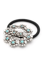 Load image into Gallery viewer, Iconic Flower Stone Hair Tie
