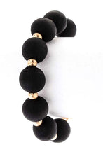 Load image into Gallery viewer, 2 Tone Cross Charm Stretch Bracelet
