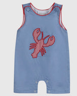 Denim Look Crawfish Romper