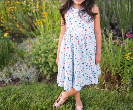 Sofia Dress in Sweet Freedom - Abbies Place