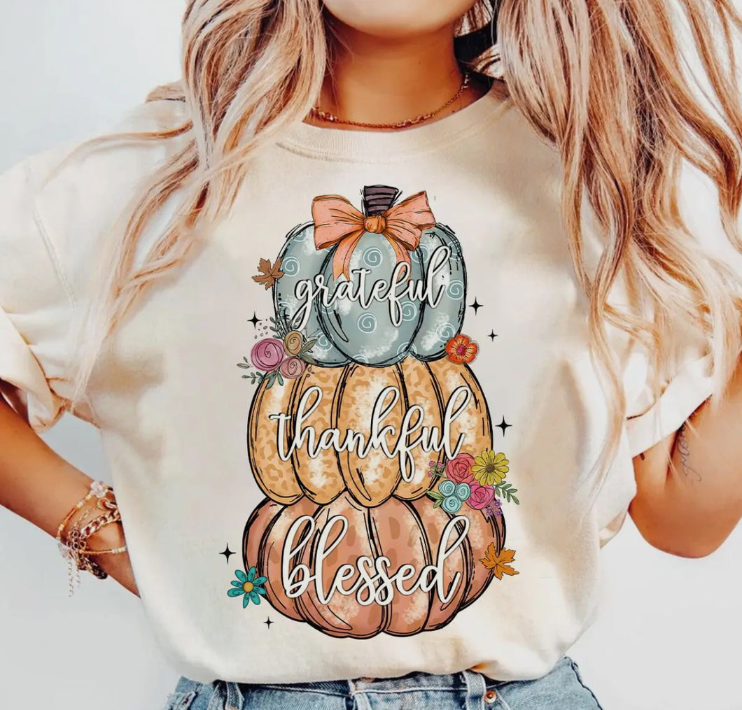 Thankful Grateful Blessed Shirt