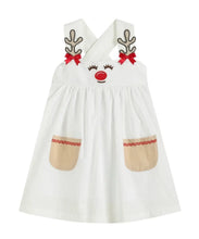 Load image into Gallery viewer, Reindeer Christmas Jumper Dress - Image #1
