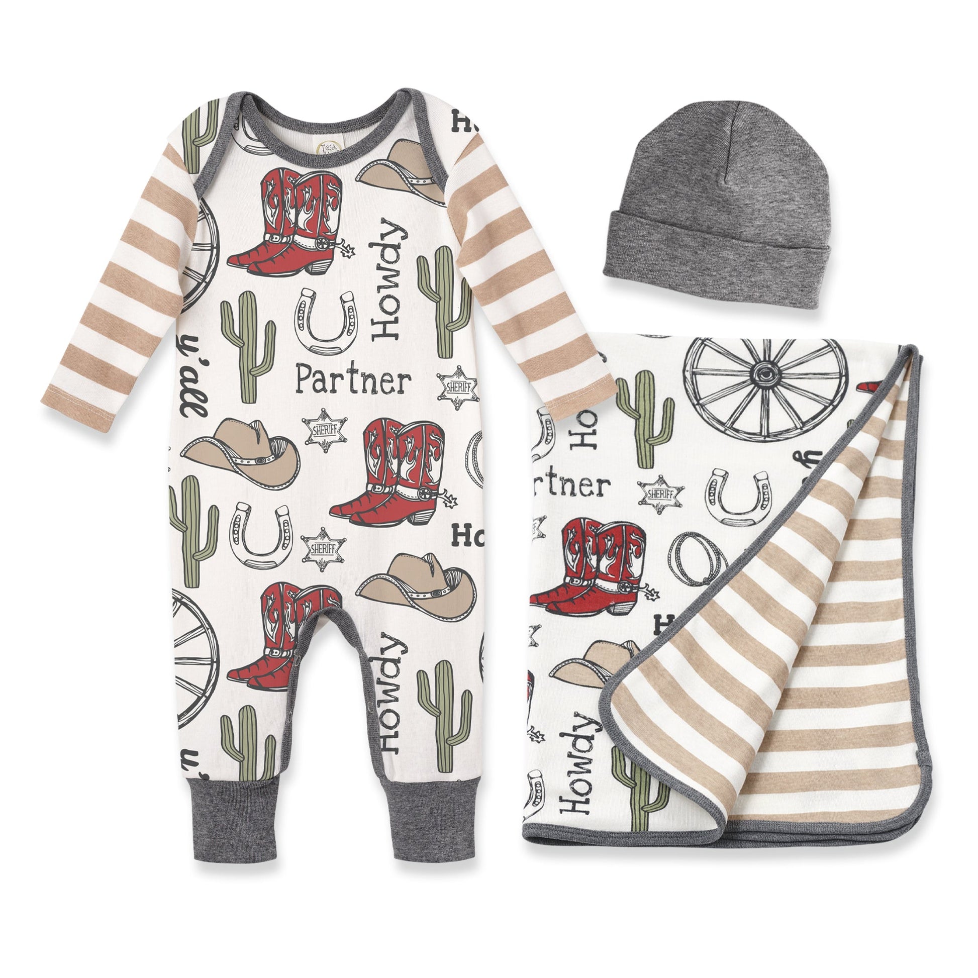 3-Pc Gift Set Cowboy - Abbies Place
