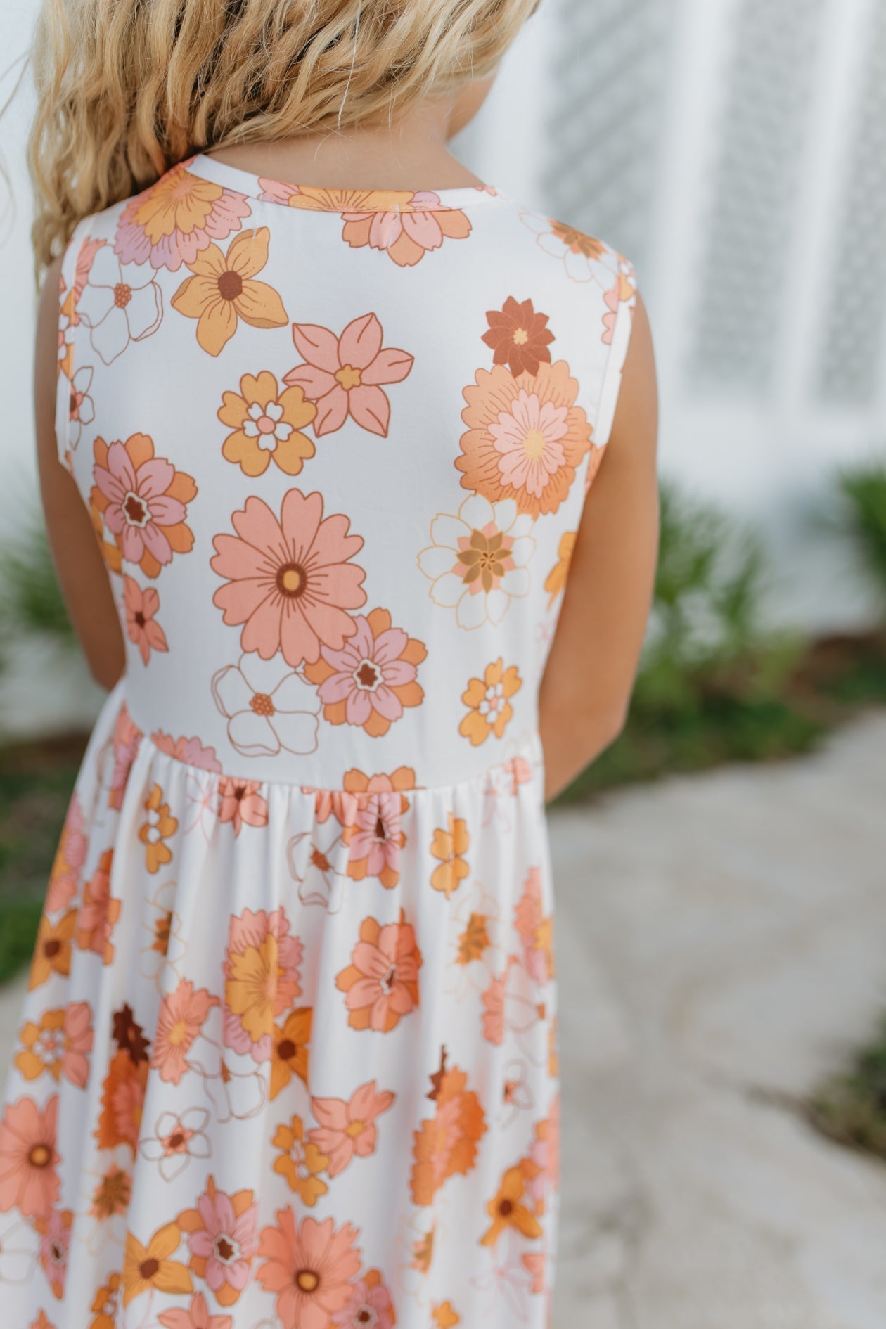 3 Tiered Terra Cotta Ruffles Dress - Abbies Place