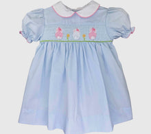 Load image into Gallery viewer, Dress with Hand Smocked Bunnies
