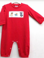 Banana Split Puppy Buddies Romper Onesie