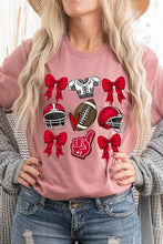 Load image into Gallery viewer, Coquette Football Graphic Tee - Image #20
