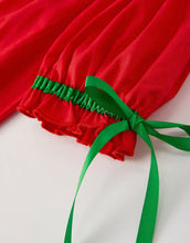 Load image into Gallery viewer, Christmas Girls Dress : Adorable Green Christmas Tree Embroidery-Ships 10/15

