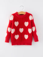 Valentine's Day Girls Pullover Sweater