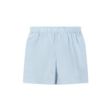 Load image into Gallery viewer, Light Blue USA Flag Smocked T-Shirt and Shorts Set
