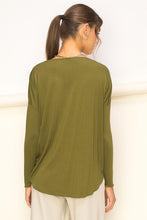 Load image into Gallery viewer, Enticing Endeavors Long Sleeve Surplice Top
