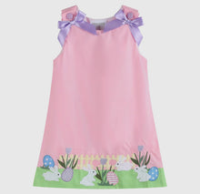 Load image into Gallery viewer, Pink Easter Bunny Garden Dress
