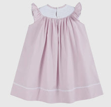 Load image into Gallery viewer, Light Purple Easter Smocked
Bishop Dress
