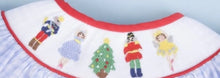 Load image into Gallery viewer, Nutcracker Smocked Baby Long Bubble - Image #5
