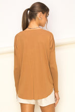 Load image into Gallery viewer, Enticing Endeavors Long Sleeve Surplice Top
