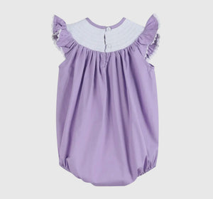 Purple Easter Bunny Smocked
Flutter Romper