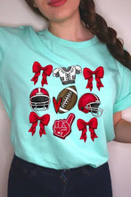 Load image into Gallery viewer, Coquette Football Graphic Tee - Image #20
