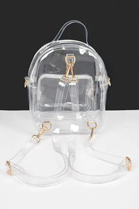 Transparent Cleared Stadium Small Backpack - Image #4