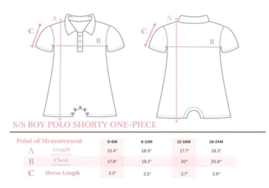 Home Run Polo Shorty One-Piece