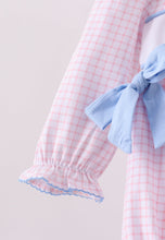 Load image into Gallery viewer, Premium turkey embroidery gingham bubble
