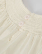 Load image into Gallery viewer, Christmas Girl&#39;s Romper: Delicate Embroidery with Red Bow Details-Ships 10/20

