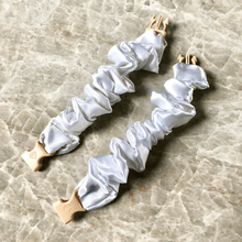 Load image into Gallery viewer, Buckle Scrunchie - Neutral Colors - No Snagging, No Tangles
