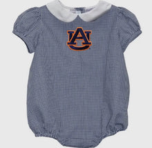 Load image into Gallery viewer, ETA 6/15-Auburn Tigers Embroidered Girls Baby Bubble Charlotte - Image #1
